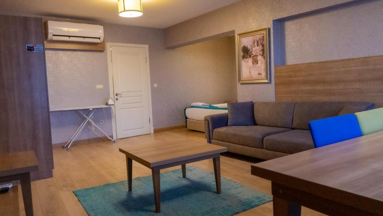 Bursa Suites Apart Otel Exterior photo A typical hotel room